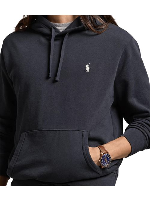 Felpa da uomo con cappuccio, colore black POLO RALPH LAUREN | 710916690025